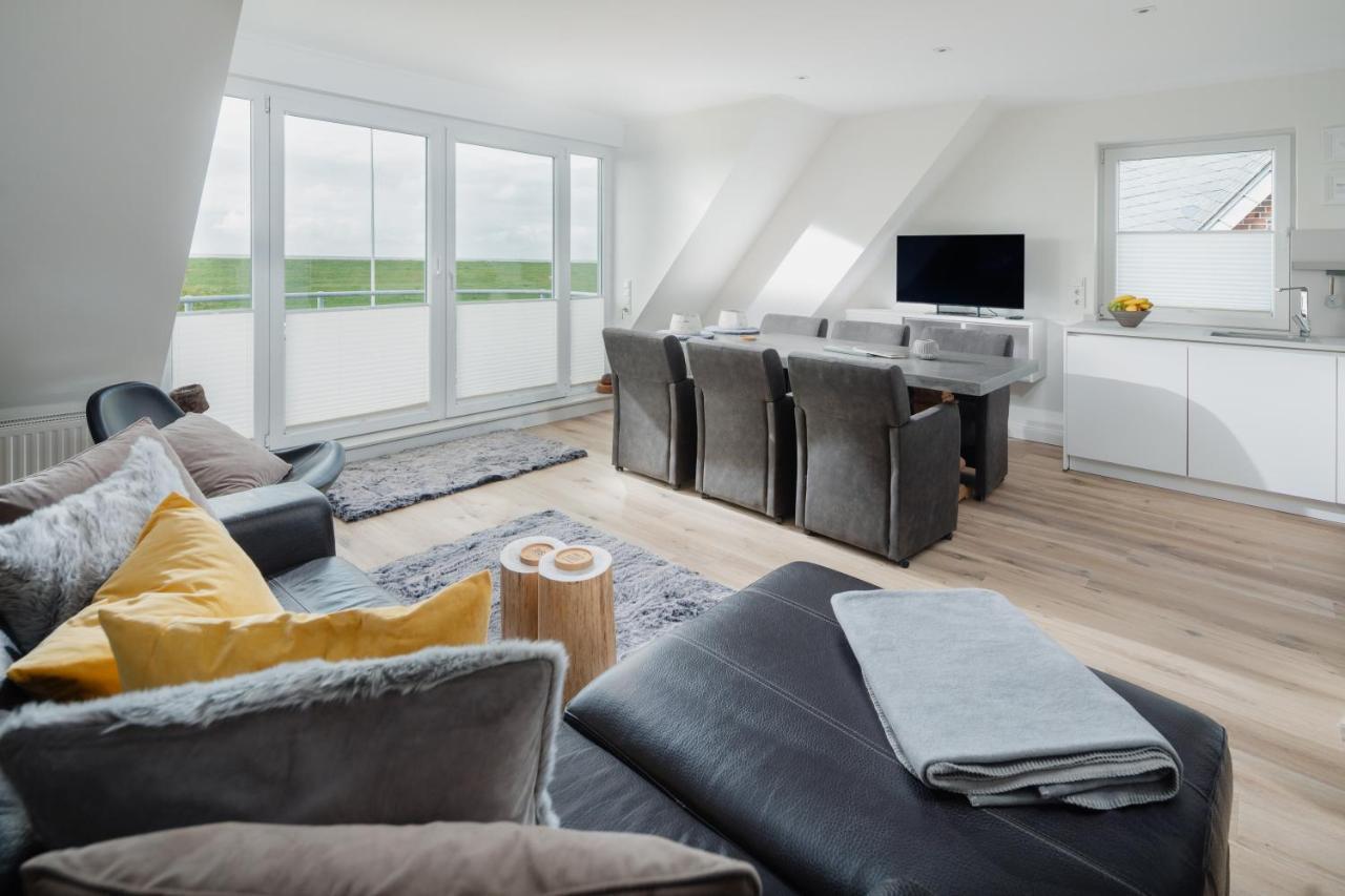 Haus Ebbe & Flut - Mit Blick Auf Das Wattenmeer Juist Buitenkant foto